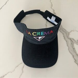 La Crema Adjustable Visor Hat